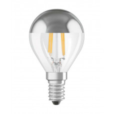 OSRAM LED KOPSPIEGEL LAMP ZILVER 4W(40W) E14 827