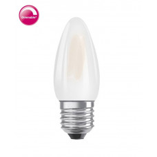 OSRAM LED KAARSLAMP DIMBAAR 5W (40W) E27 827 MAT