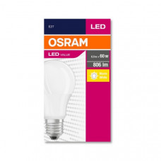 OSRAM LED PEERLAMP VALUE 8,5W (60W) 827 E27