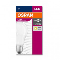 OSRAM LED PEERLAMP VALUE 6W (40W) E27 827 MAT