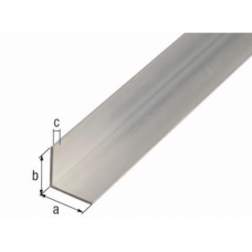 ALUMINIUM HOEK BLANK 35X35X1,5MM 1MTR