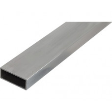 ALUMINIUM BUIS BLANK RECHTHOEKIG 50X20X2MM 1MTR