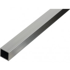 ALUMINIUM BUIS BLANK VIERKANT 40X40X2MM 1MTR