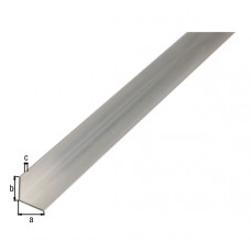 ALUMINIUM HOEK BLANK 15X15X1MM 1MTR