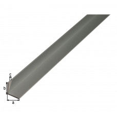 ALUMINIUM HOEK BLANK 40X40X2MM 1MTR