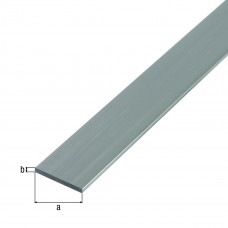 ALUMINIUM PLAT BLANK 20X2MM 1MTR