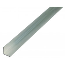 ALUMINIUM HOEK BLANK 20X20X1,5MM 2MTR