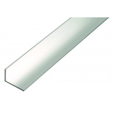 ALUMINIUM HOEK BLANK 20X10X1,5MM 2MTR