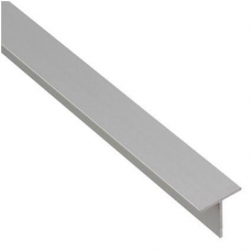 ALUMINIUM T-PROFIEL ZILVER 35X35X3MM 1MTR