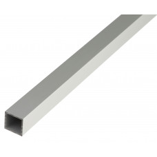 ALUMINIUM BUIS ZILVER VIERKANT 1M 20X20X1,5MM