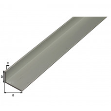 ALUMINIUM HOEK ZILVER 25X15X1,5MM 1MTR