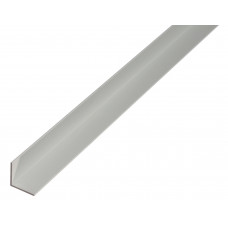 ALUMINIUM HOEK ZILVER 10X10X1MM 1MTR