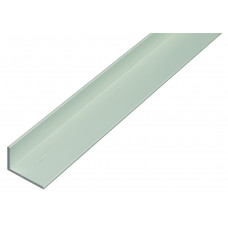 ALUMINIUM HOEK ZILVER 40X10X2MM 2MTR