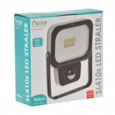 NOVA LED STRALER SL410S SLIMLINE +SENSOR 10W 4000K 900 LUMEN