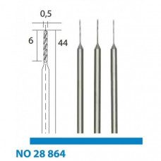 PROXXON 3X SPIRAALBOOR MIKRO 0,5MM 28864