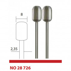 PROXXON 2X CILINDER- FREES Ø 8MM 28726