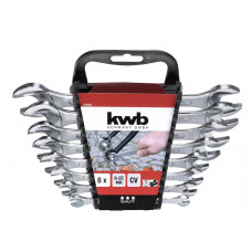 KWB 8-DLG STEEKSLEUTEL SET 6-22MM