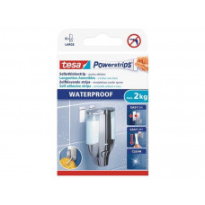 6X TESA POWERSTRIPS GROOT WATERPROOF 50X20MM