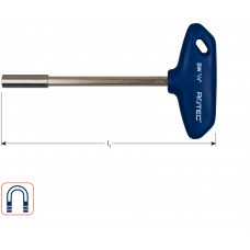 ROTEC T-SLEUTEL L=125MM TBV 1/4 BITS