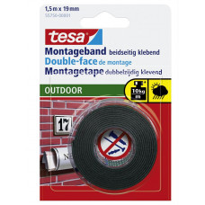 TESA OUTDOOR MONTAGETAPE 19MMX1,5MTR TRANSPARANT