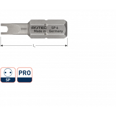 ROTEC BASIC BIT SPANNER S10 (SNAKE-EYE)