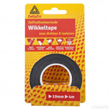 WIKKELTAPE ZWART 19MM 4MTR ZELF- VULCANISEREND