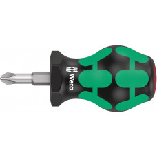 WERA 350 SCHROEVEN- DRAAIER PH 2X25MM STUBBY