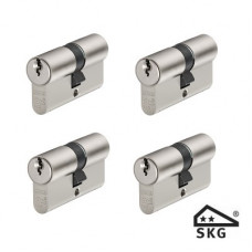 ABUS SET A 4 GLS CILINDER E60NP PKVW** 30/30MM