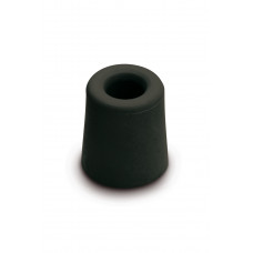 DEURBUFFER RUBBER ZWART 25MM