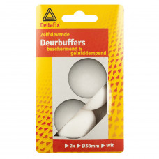 2X DEURBUFFER 38MM WIT