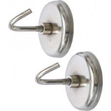 2X MAGNEET HAAK ROND Ø34MM