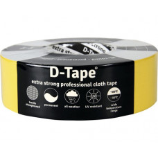 D-TAPE PERMANENT GEEL 50MM X 50MTR