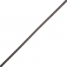 STAALKABEL 3MM (6X7+1T) RVS (ROL=153MTR)