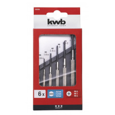 KWB 6-DLG MINI- SCHROEVEN -DRAAIERSET