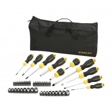 STANLEY 48-DLG SCHROEVENDRAAIER SET +OPBERGTAS