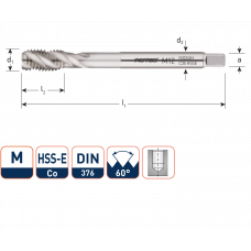 ROTEC HSSE MACHINETAP M16X2,0 (BLIND GAT)