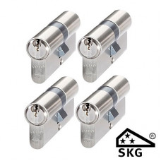 ABUS SET A 4 GLS CILINDER N3 30/30MM SKG***