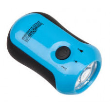 DYNAMO LED ZAKLAMP 1W BLAUW ABS