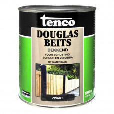 TENCO DOUGLASBEITS DEKKEND ZWART 1LTR