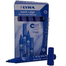 LYRA MERKSTIFT 11-112 PUNT BLAUW