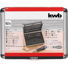 KWB BITSET 92-DELIG IN KOFFER