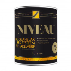 NIVEAU EPS HALFGLANSLAK WIT/P 500ML