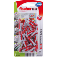 FISCHER DUOPOWER PLUG 6X30 (28 STUKS)