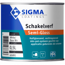 SIGMA SCHAKELVERF SEMIGLANS BASIS WN / MENGVERF 0,5LTR