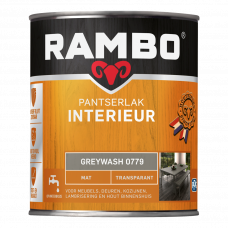 RAMBO INTERIEURLAK MAT 779 GREYWASH 750ML