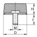 TRILDEMPER CONISCH D25 H17 M6X18