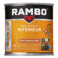 RAMBO INTERIEURLAK ZIJDEGLANS 806 PUUR KERSEN 250ML