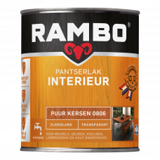 RAMBO INTERIEURLAK ZIJDEGLANS 806 PUUR KERSEN 750ML