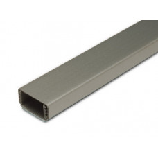 PLAKSTRIP / KABELGOOT 20X10MM 2MTR RAL 9007 ZILVER