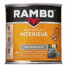 RAMBO INTERIEURLAK ZIJDEGLANS 779 GREYWASH 250ML